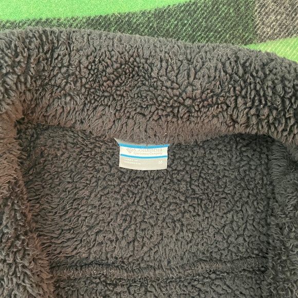 Super Plush and Soft Champion Deep Pile Fleece Jacket Black Women's Medium - Picture 3 of 4